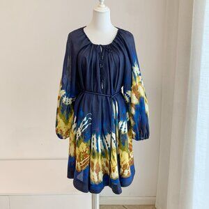 ALÉMAIS Ramie Martina Loose-fitting Mini Skirt